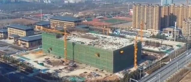 封顶大吉|郯城县政务服务中心主体楼顺利封顶