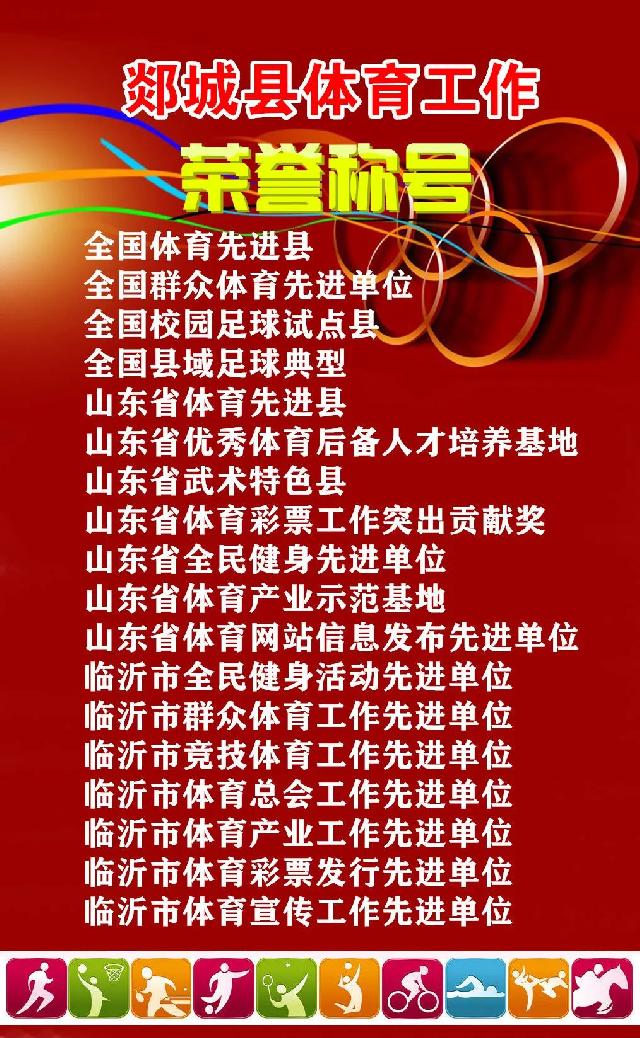 郯城县人民政府办公室关于举办郯城县第四届运动会的通知